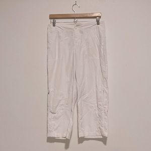 Woman’s Size 8 White LLBean Pants